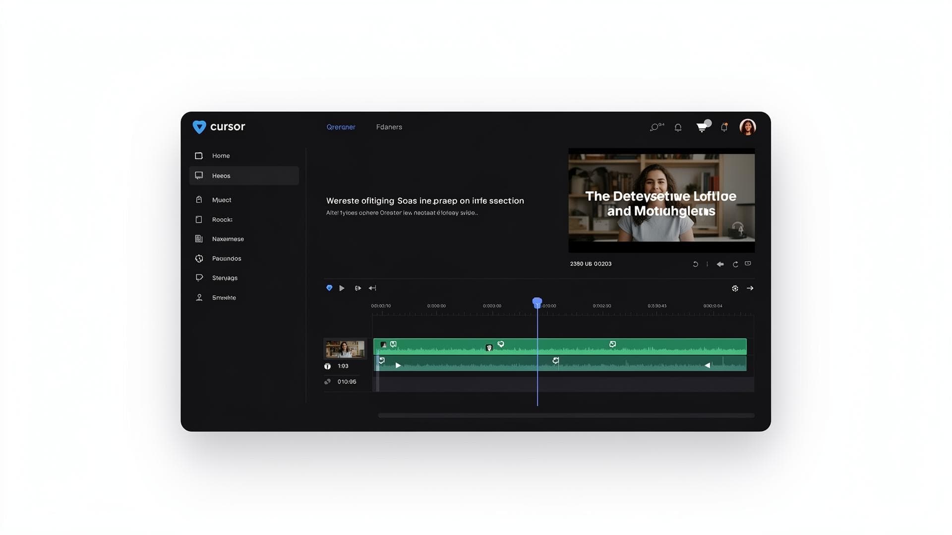 AgentMedia AI video generation dashboard